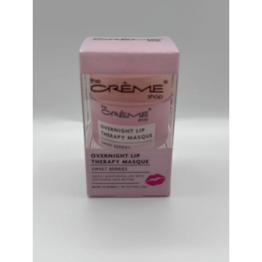 The Crème Shop Overnight Lip Therapy Masque Sweet Berries 20g Korean Lip Mask